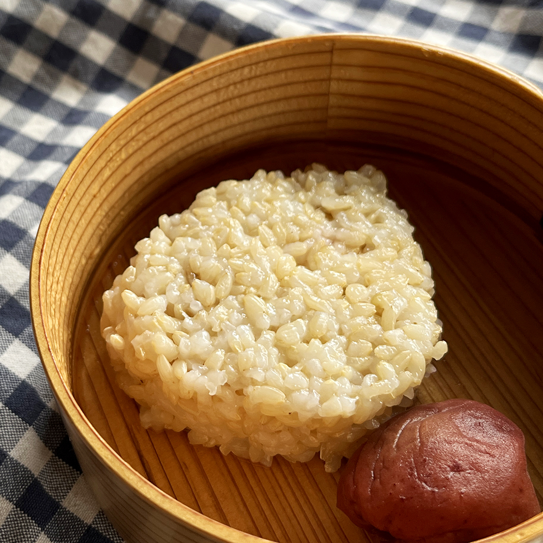 新潟県産自然栽培米 玄米おにぎり 400g（80g×5個）