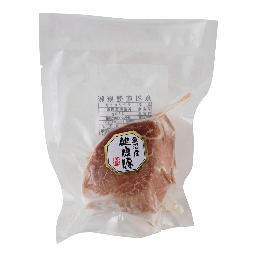 まきば 魚沼健康豚モモブロック 250g