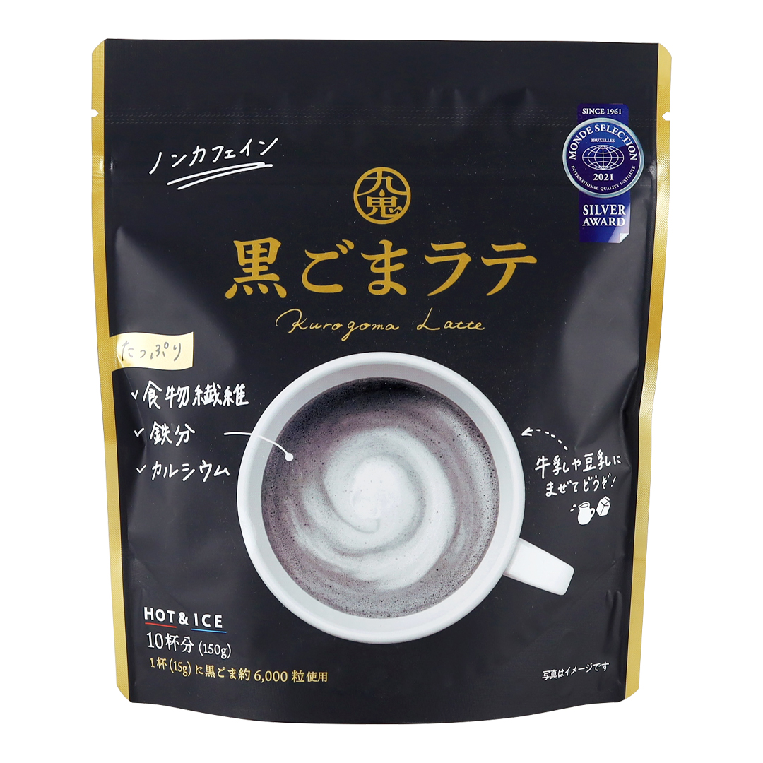 九鬼産業 黒ごまラテ 150g