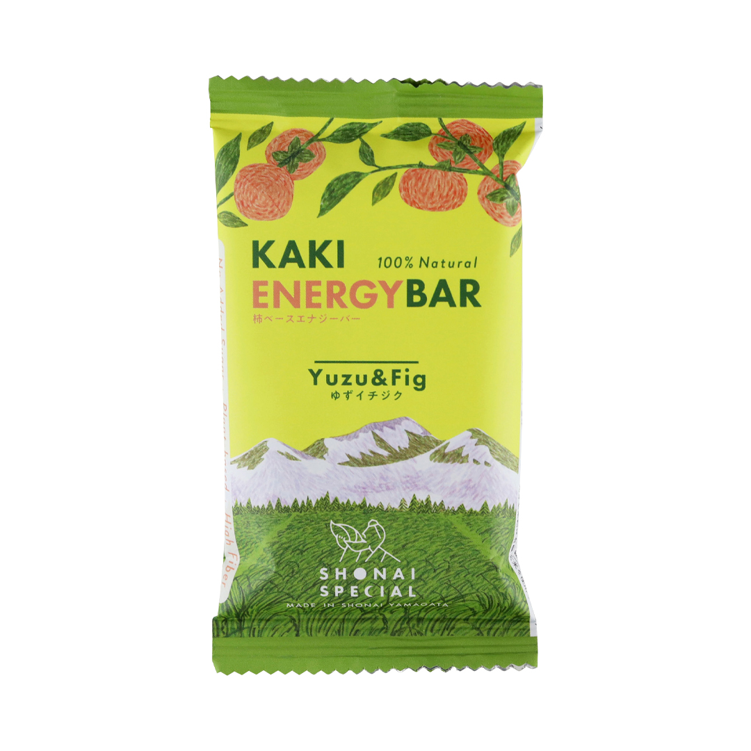 KAKI ENERGY BAR 柿ベースエナジーバー ゆずイチジク 45g