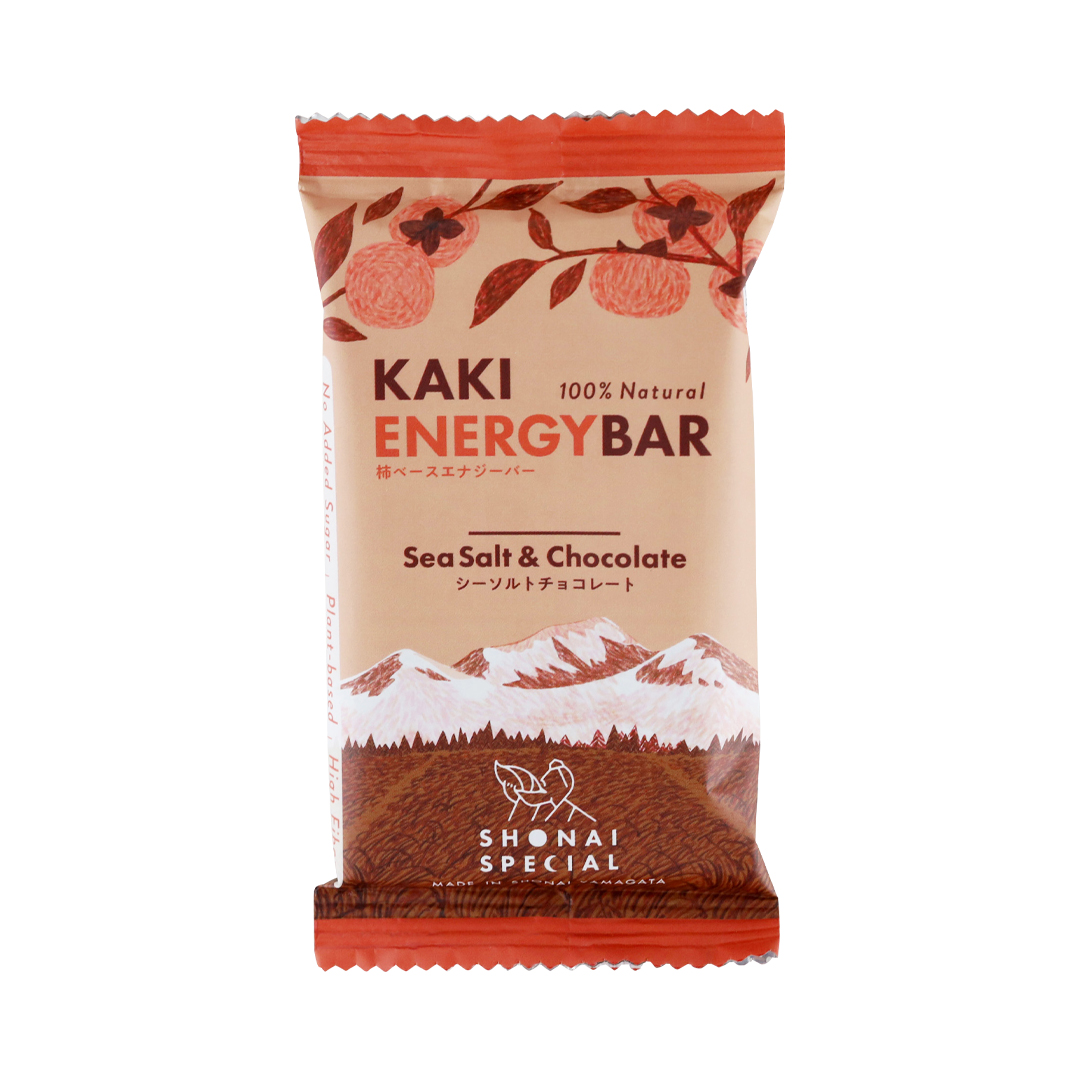 KAKI ENERGY BAR 柿ベースエナジーバー シーソルトチョコレート 45g