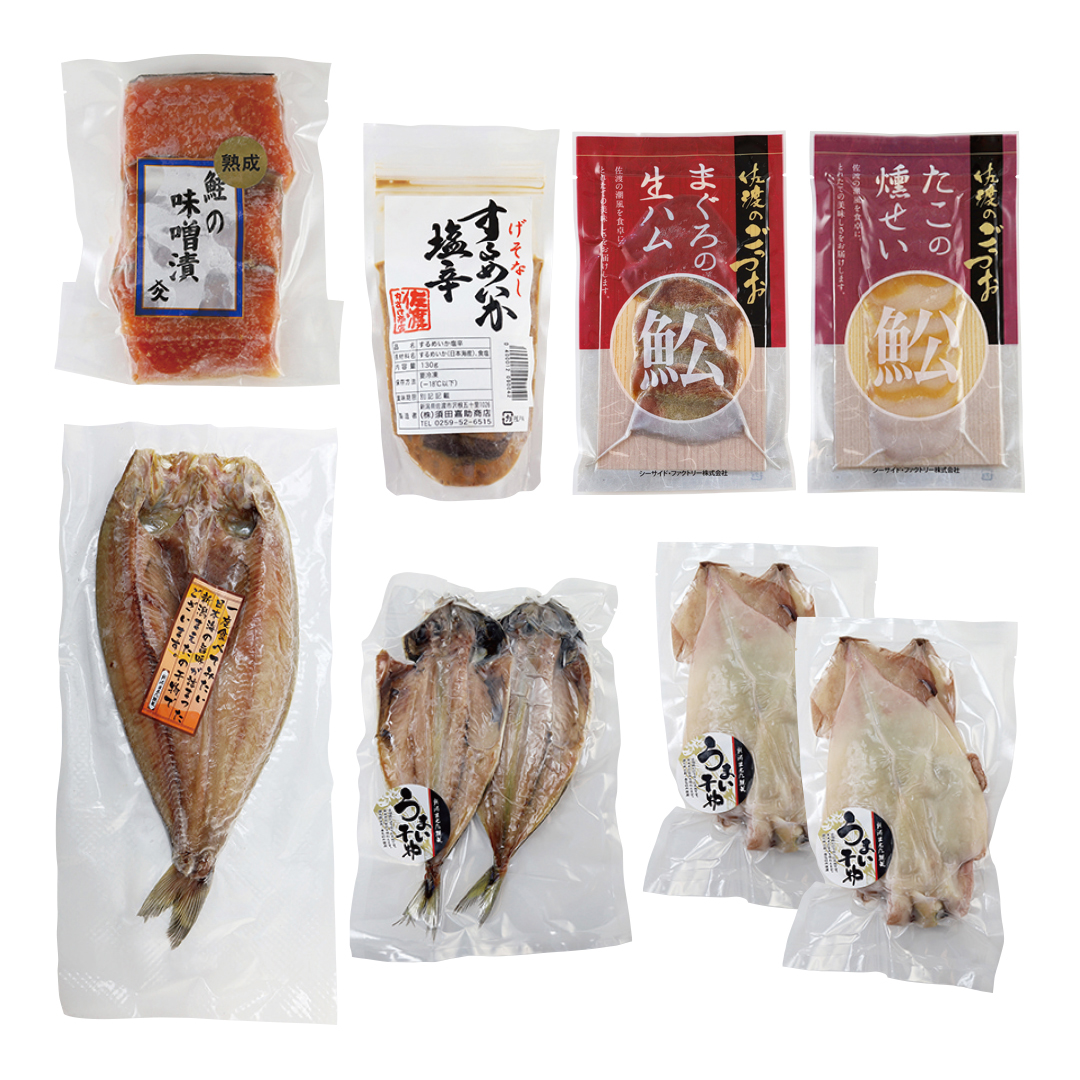 日本海魚介セット