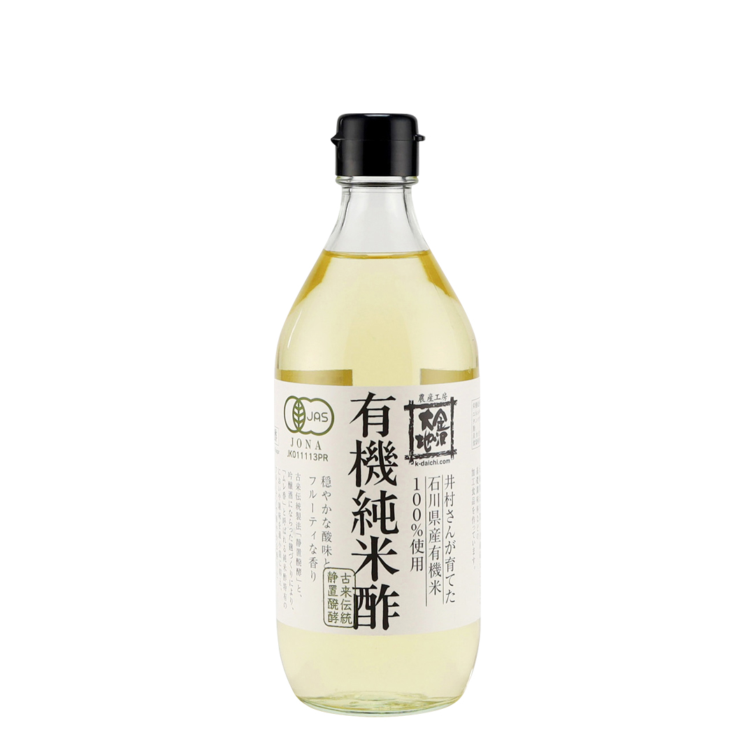 金沢大地 有機純米酢 500ml