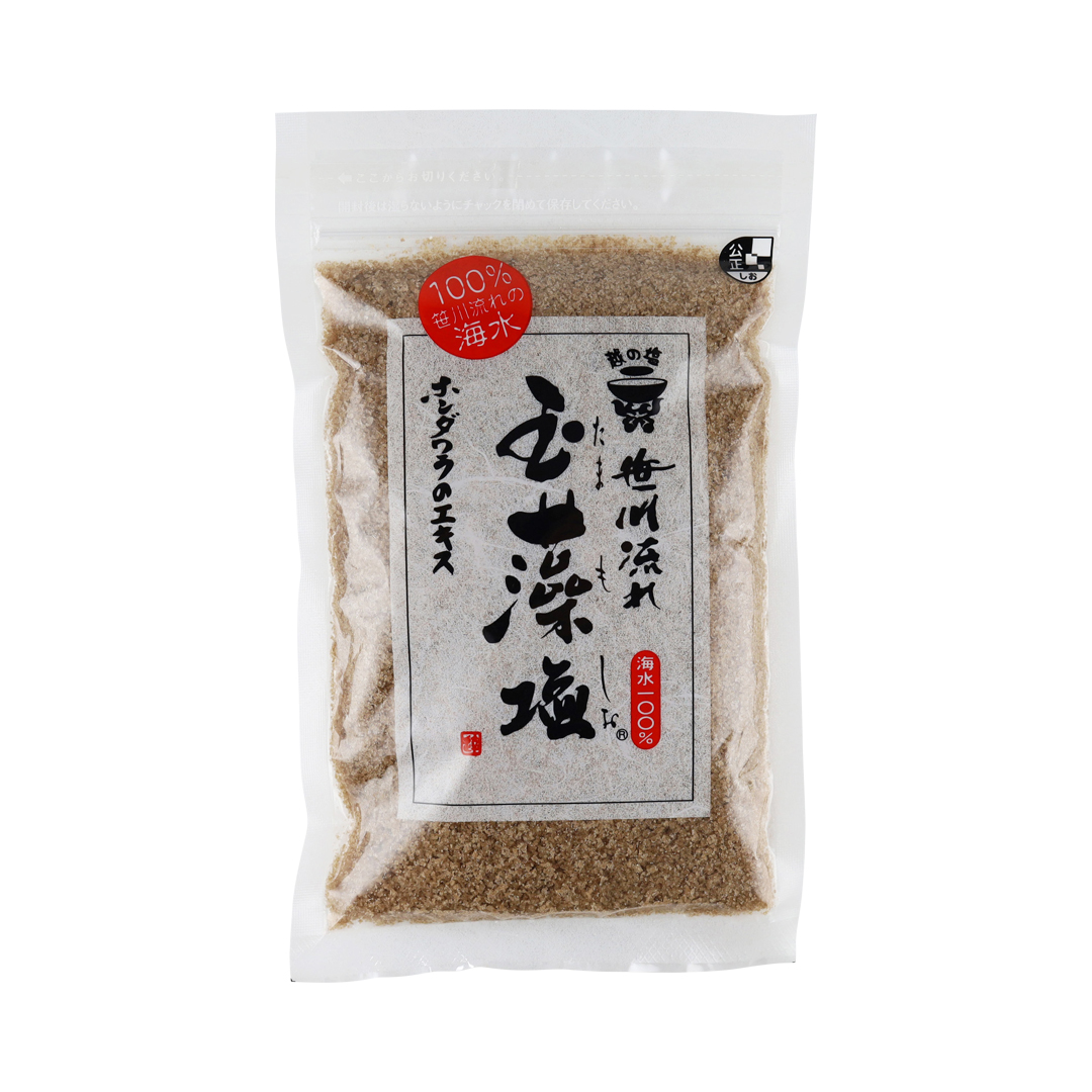 【品切れ中】日本海企画 笹川流れの塩 玉藻塩 150g